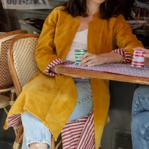 Manteau long Velours