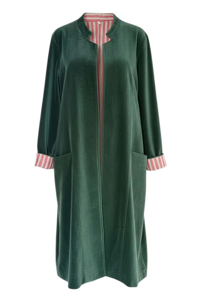 Manteau long Velours – Image 3