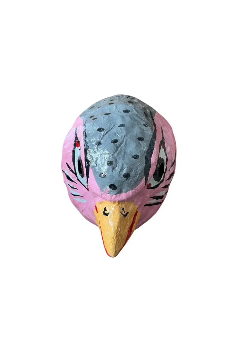 Masque en Papier Mâché Mukhauta – Image 5