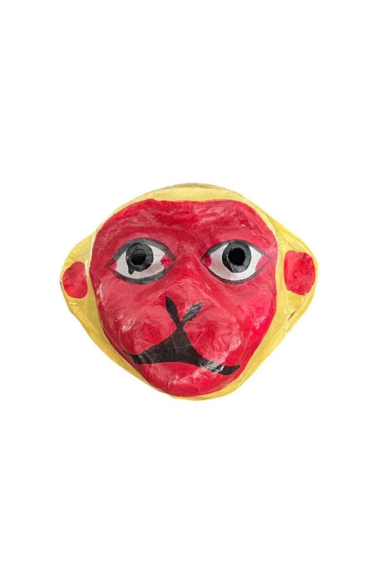 Masque en Papier Mâché Mukhauta – Image 7