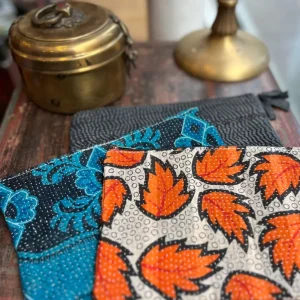 Pochette S Fourre-tout Kantha Bengale