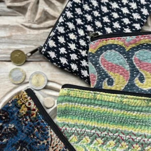 Porte-monnaie Kantha Bengale