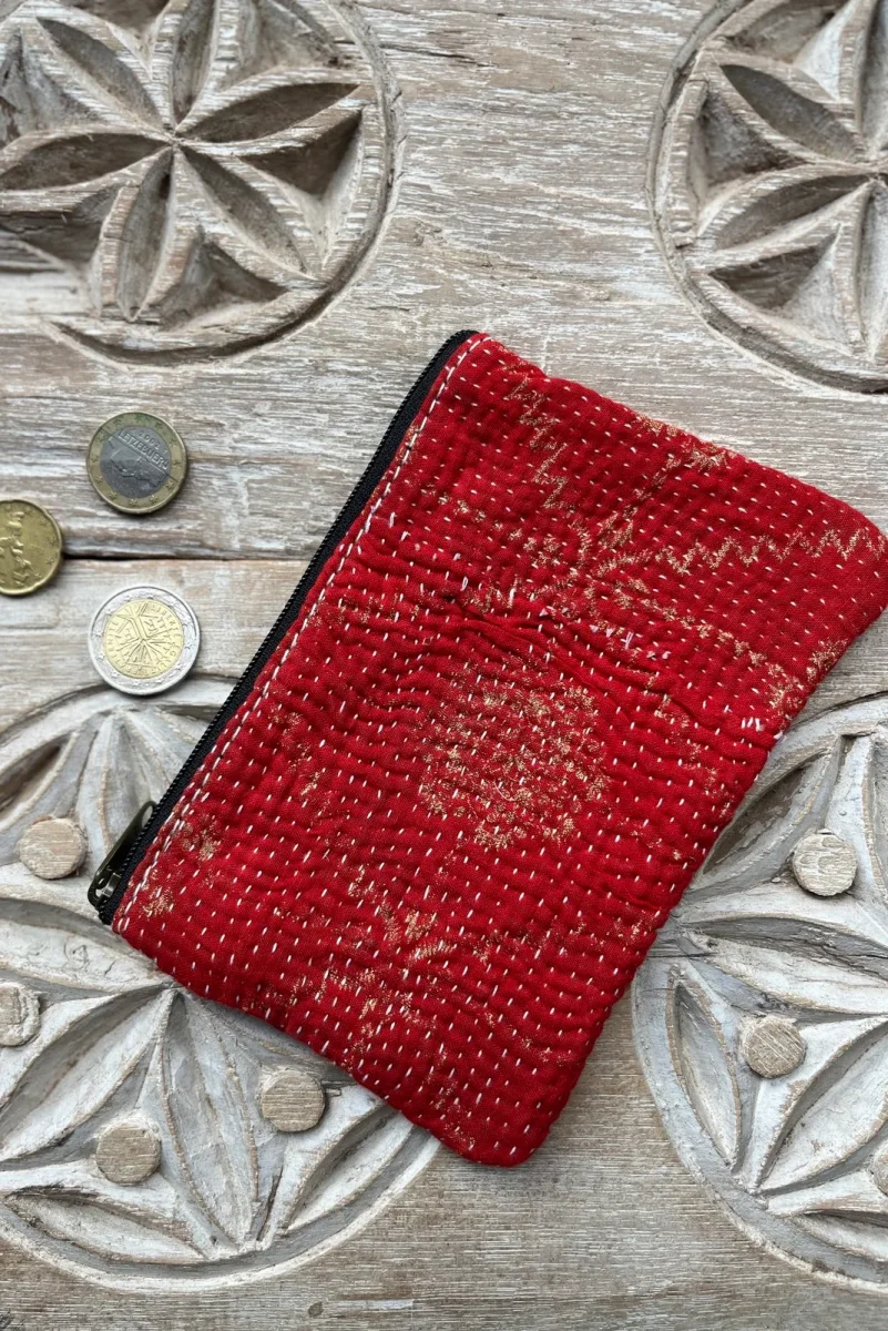 Porte-monnaie Kantha Bengale – Image 6