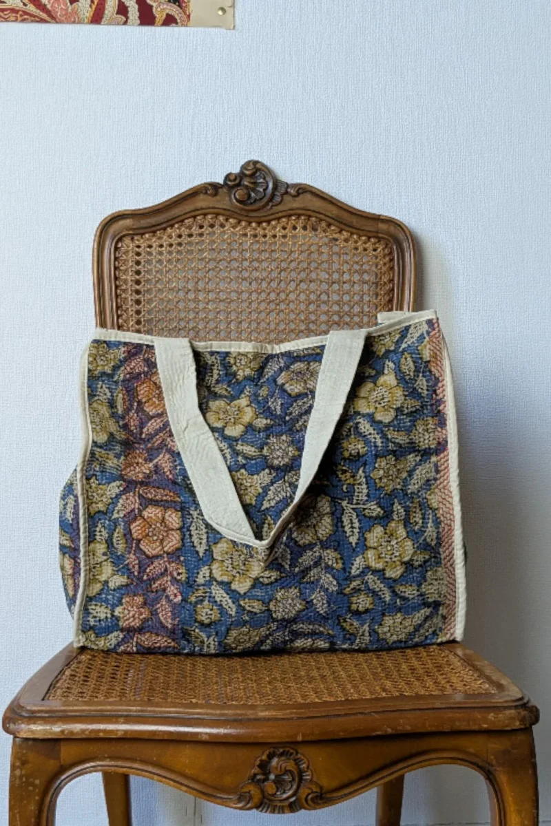 Shopping bag Kantha – Image 4
