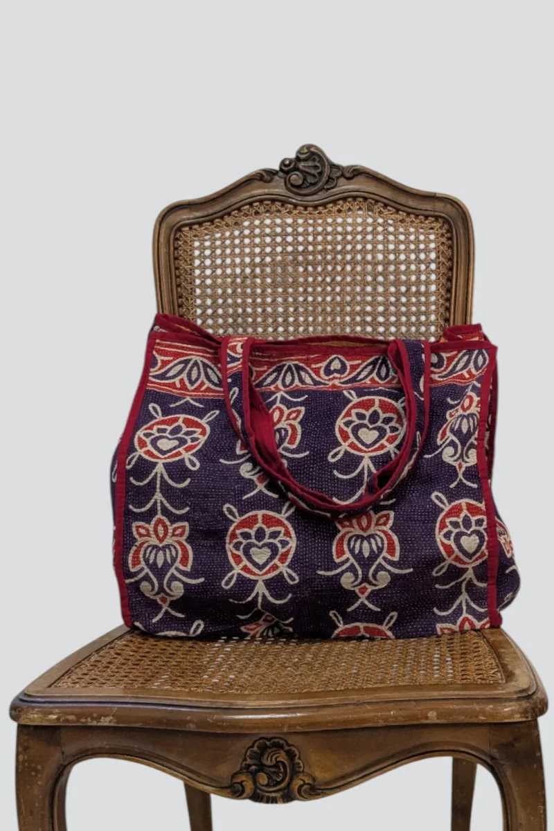 Shopping bag Kantha – Image 5