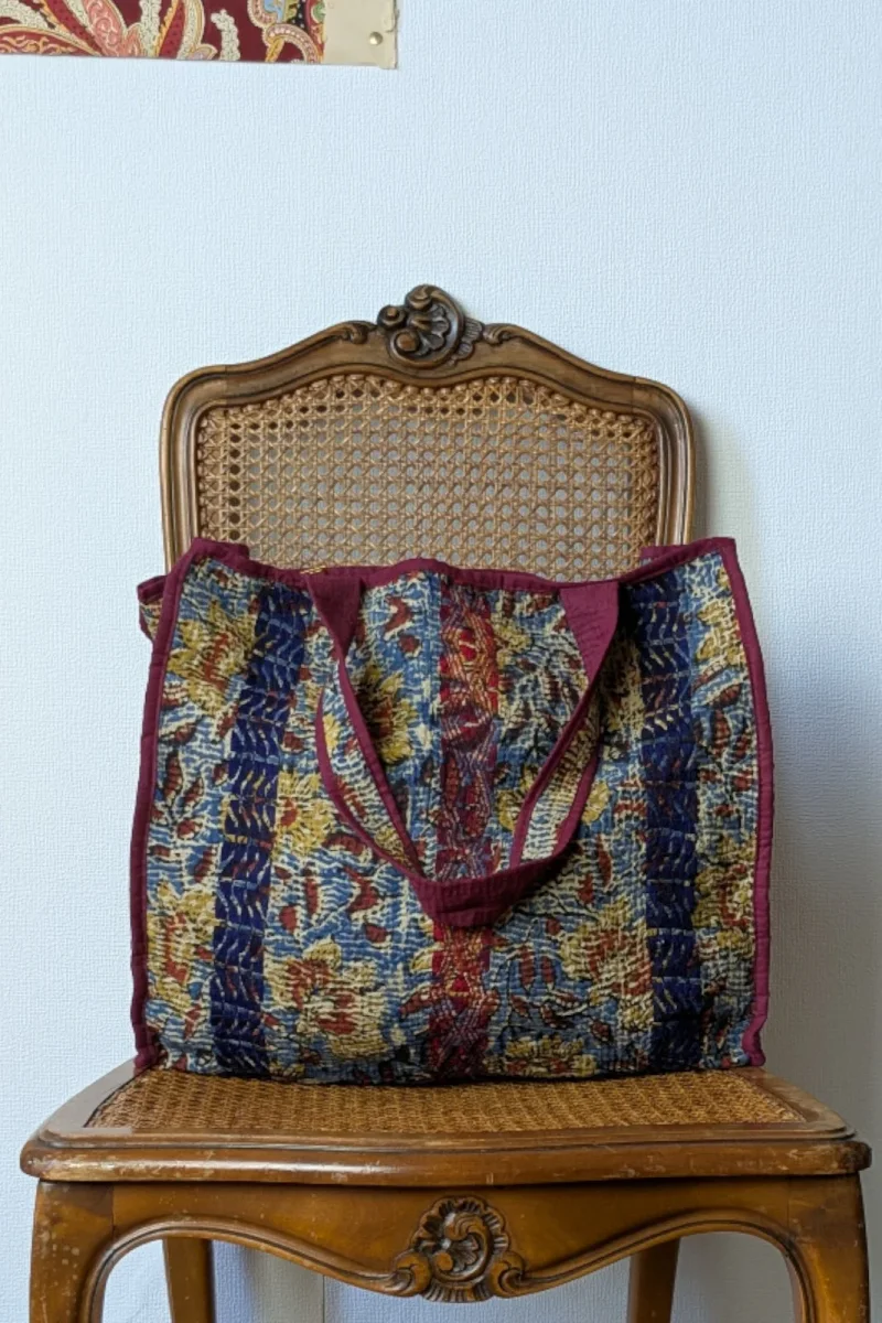 Shopping bag Kantha – Image 6
