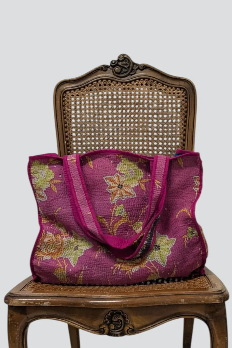 Shopping bag Kantha – Image 7