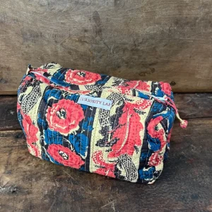 Trousse de toilette Block Print matelassé