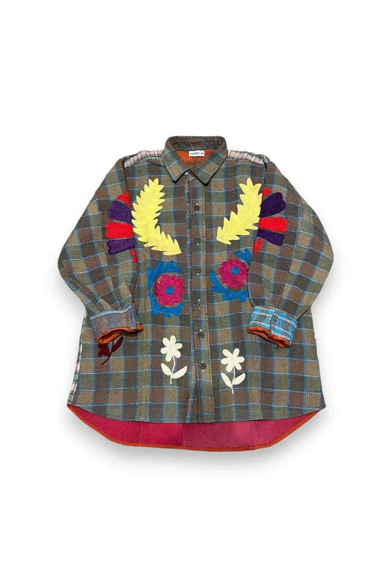 Veste Baya Kantha Brodée – Image 5