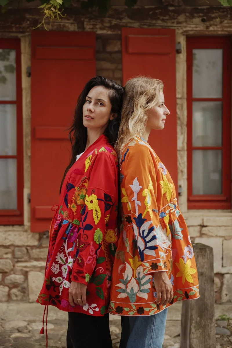 Veste brodée Laxmi – Image 3