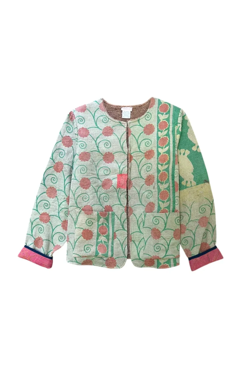 Veste Kantha Doublée Baniyaan – Image 4