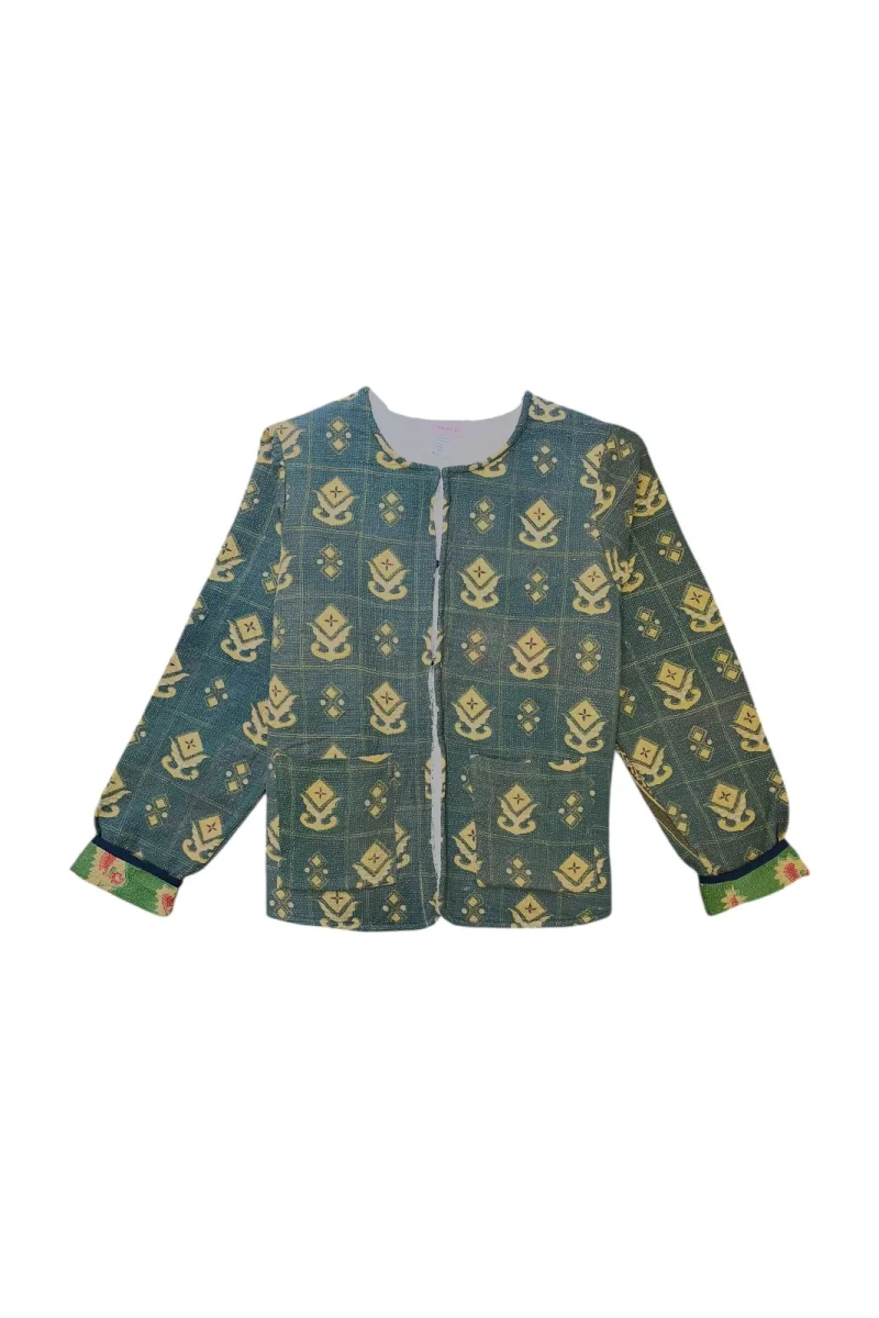 Veste Kantha Doublée Baniyaan – Image 8