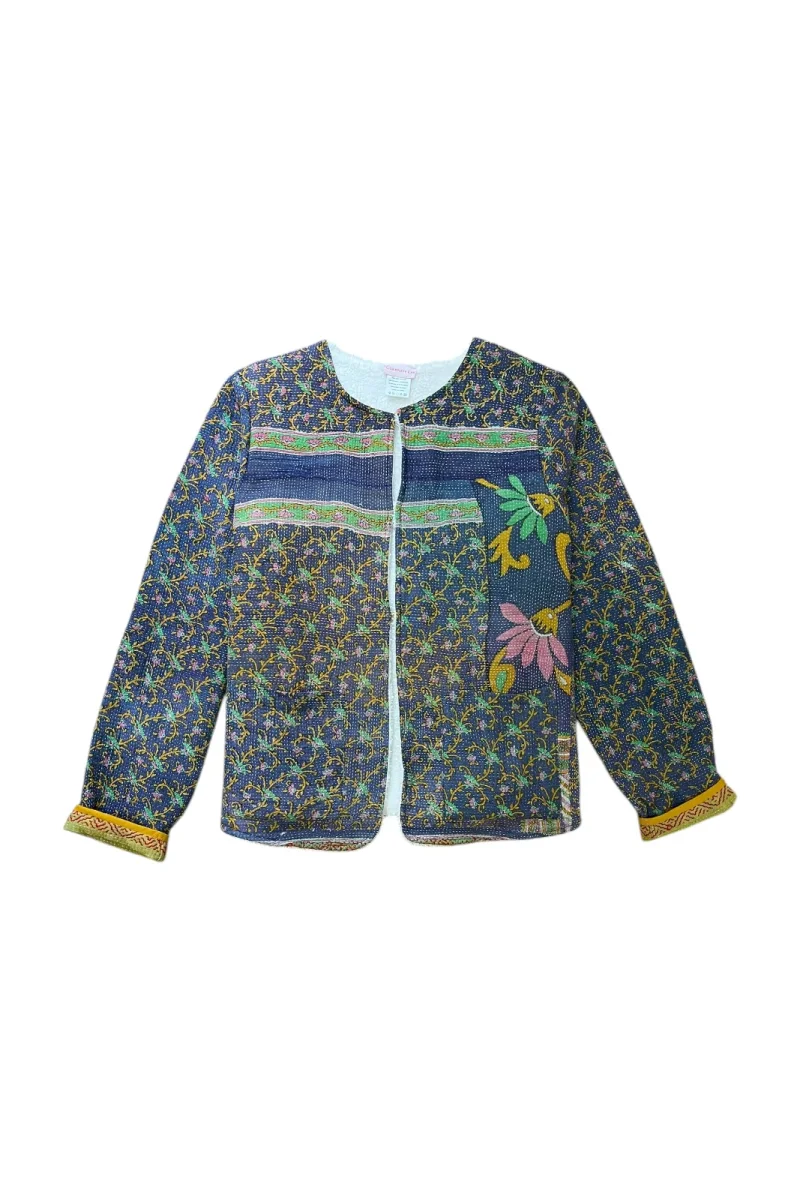Veste Kantha Doublée Baniyaan – Image 9