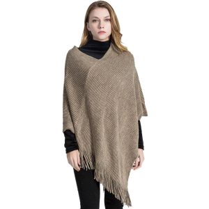 Gilet poncho femme