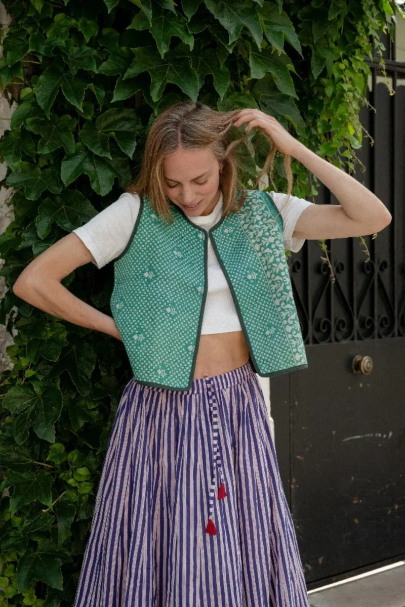 Gilet Réversible Calcutta – Image 2