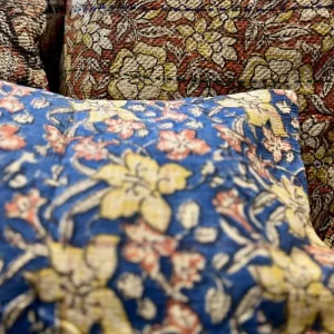 Housse de Coussin en Kantha Satkhira