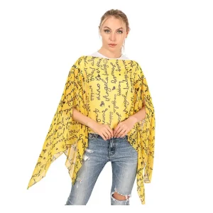 Joli poncho femme