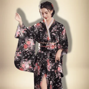 Kimono japonais traditionnel pour femme