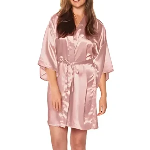 Kimono Satin Court Femme
