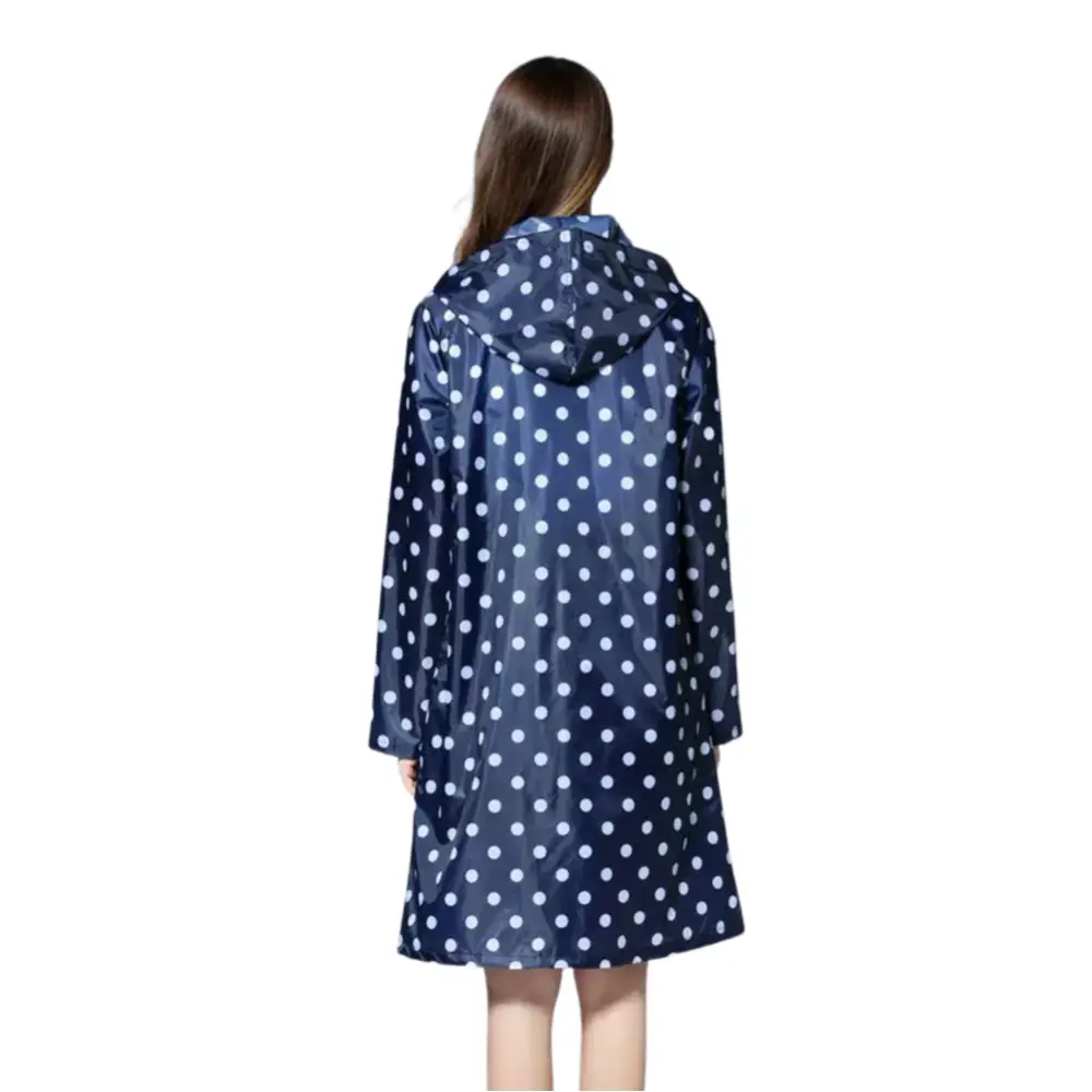 Long poncho de pluie femme – Image 4