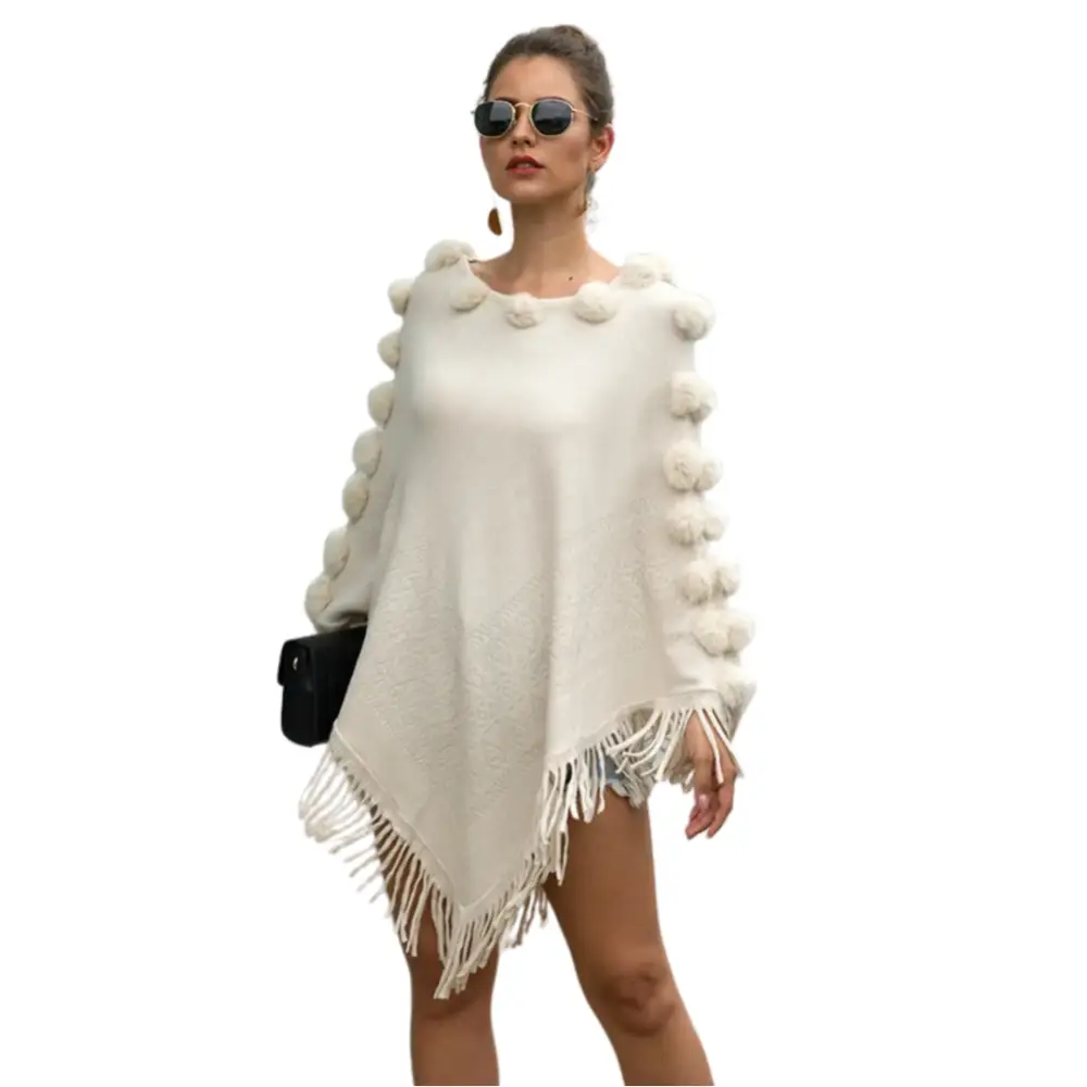 Long poncho femme – Image 3