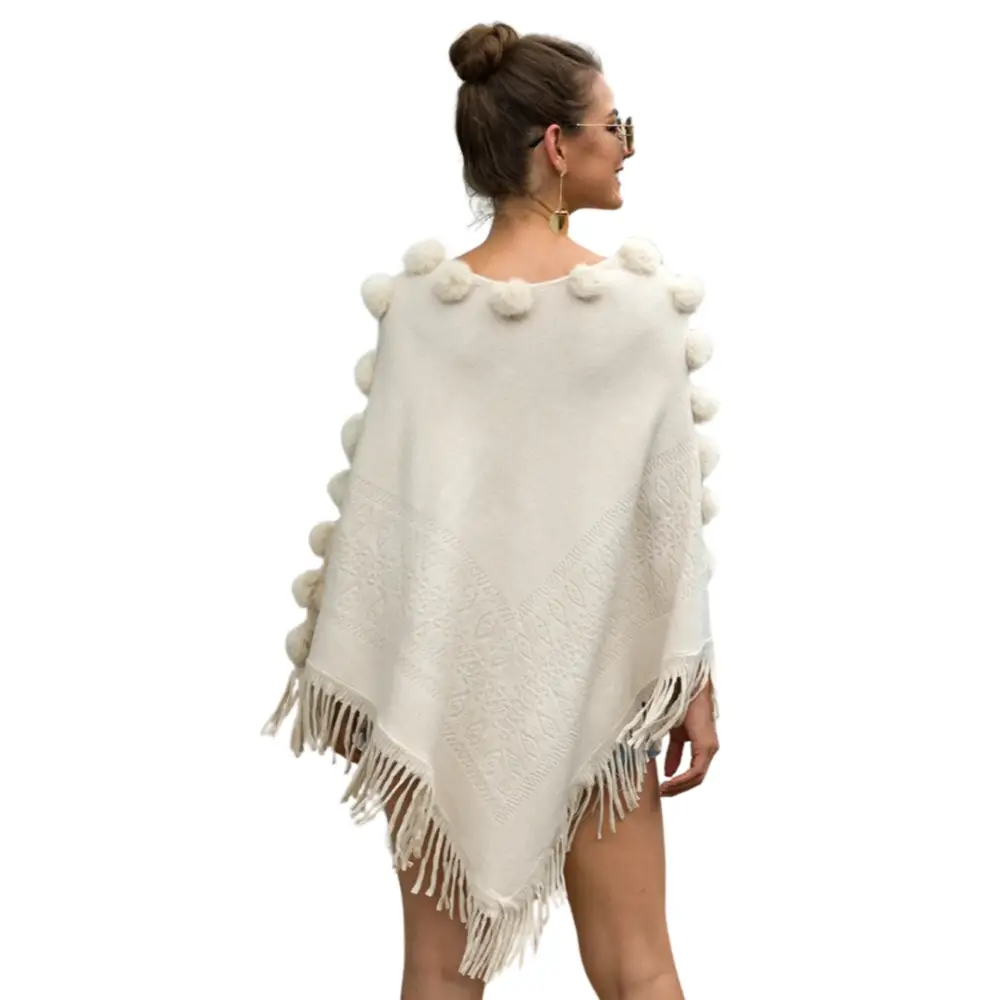 Long poncho femme – Image 5