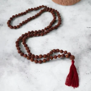 Mala graines de Rudraksha