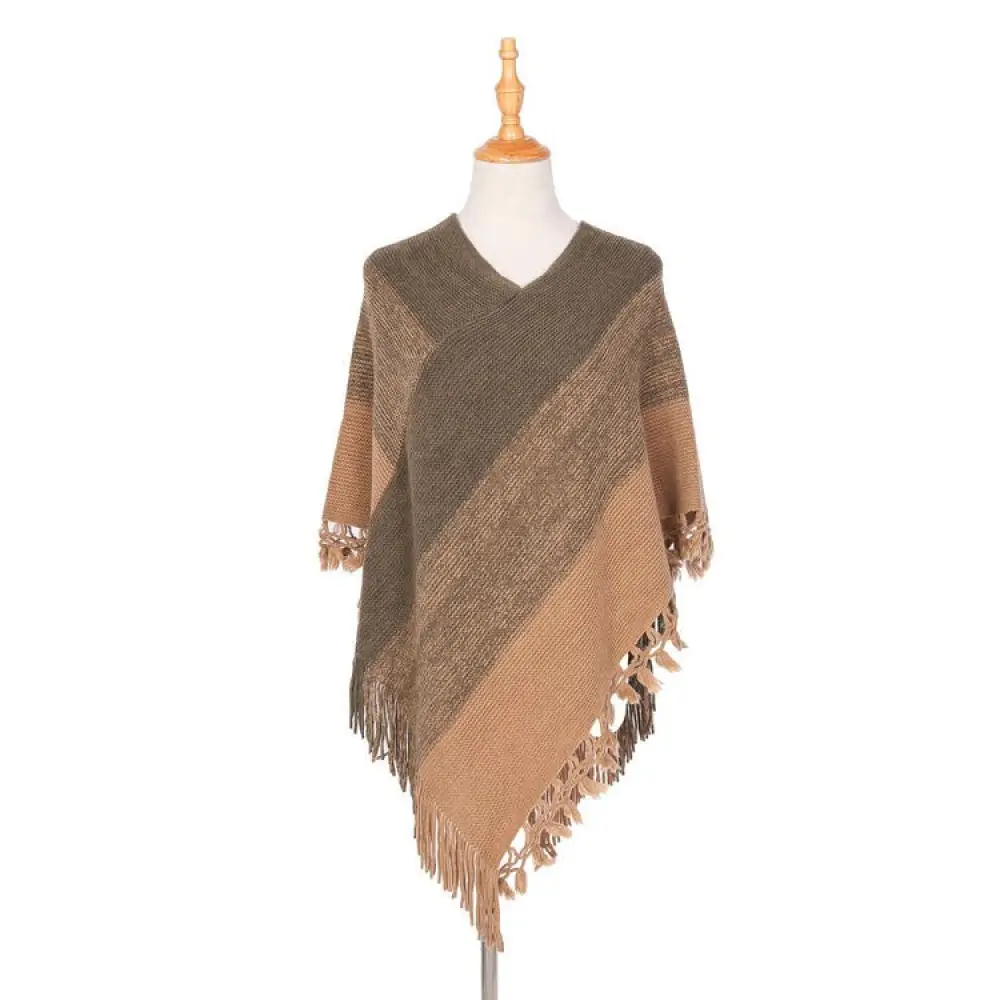 Manteau cape femme poncho – Image 2