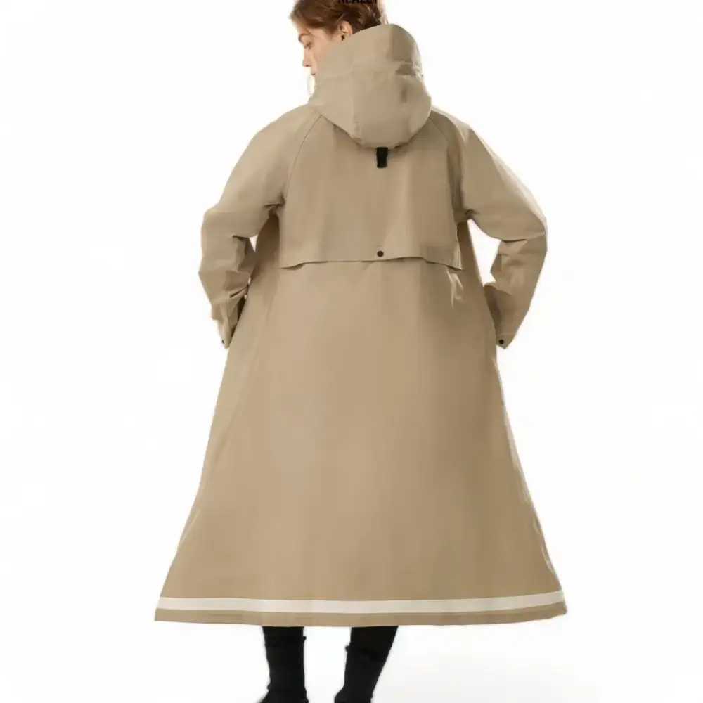 Manteau de pluie capuche poncho – Image 7