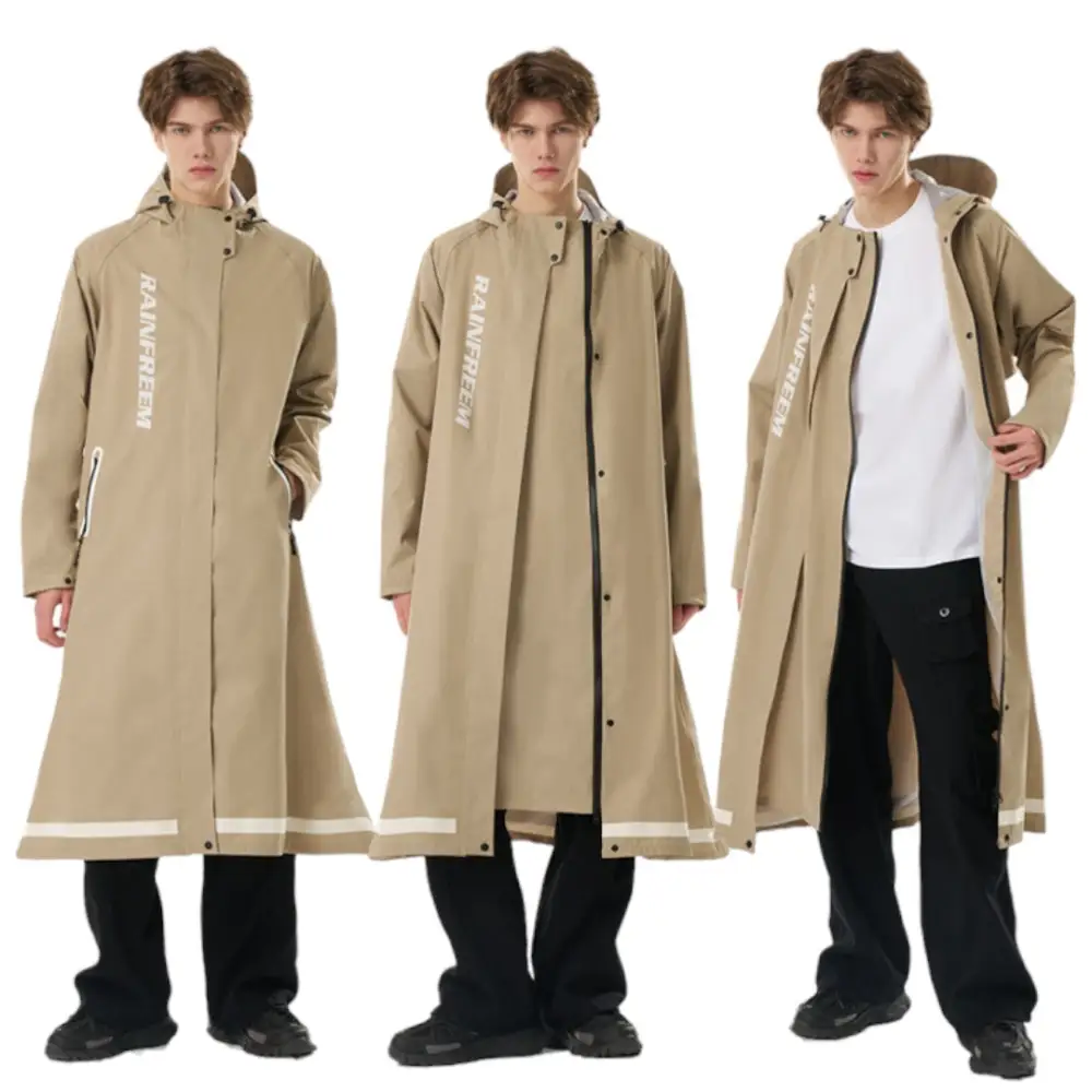Manteau de pluie capuche poncho – Image 5