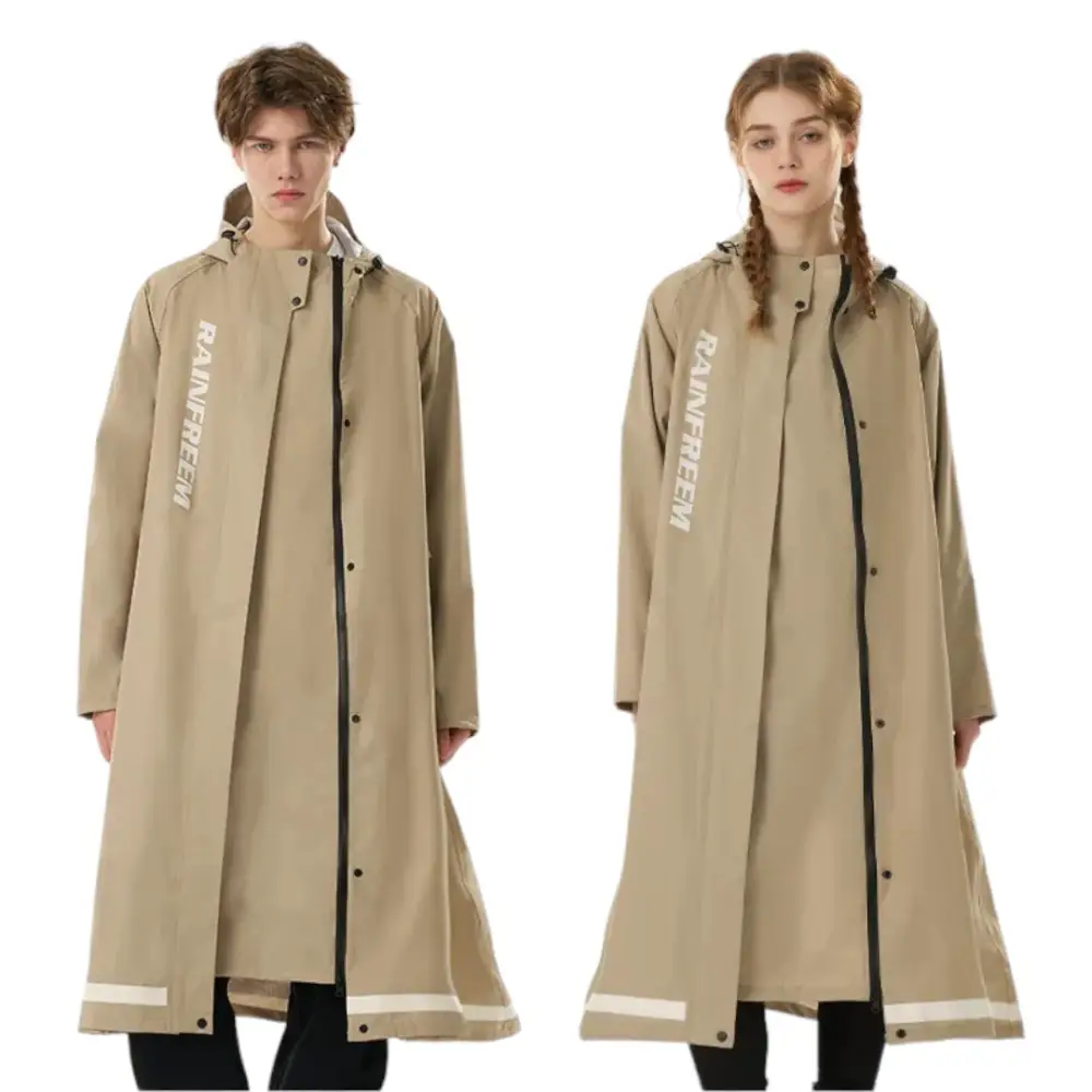 Manteau de pluie capuche poncho – Image 3