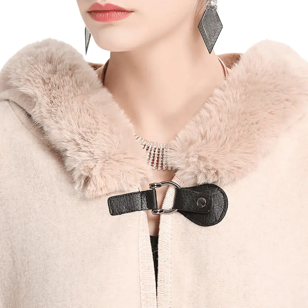 Manteau femme style poncho – Image 6