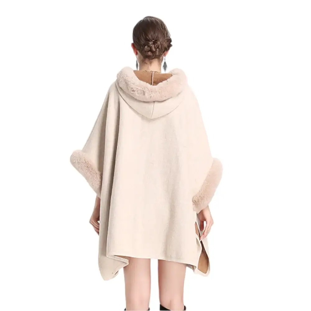 Manteau femme style poncho – Image 7