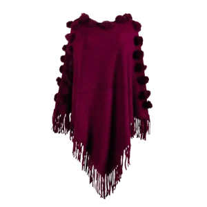 Manteau poncho femme