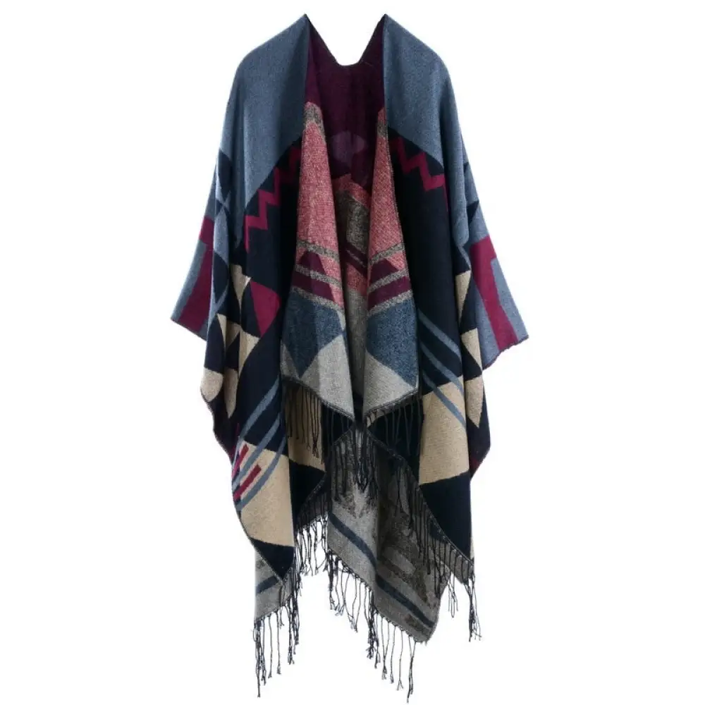 Manteau poncho femme – Image 3