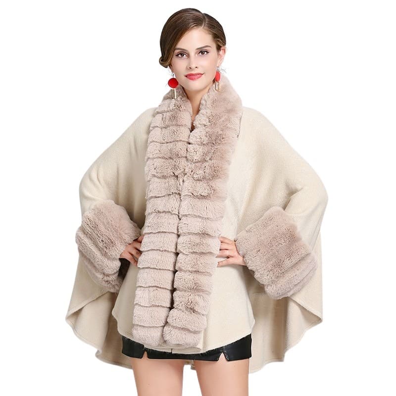 Manteau poncho femme – Image 2