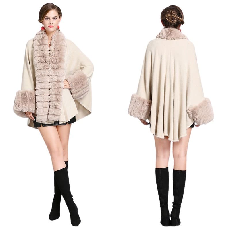 Manteau poncho femme – Image 3