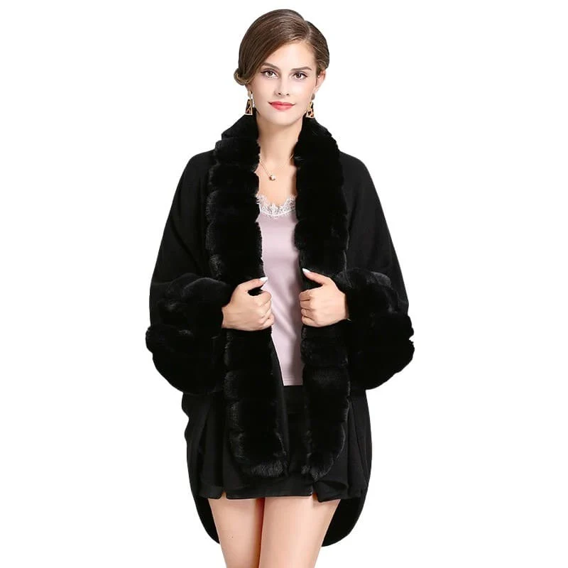Manteau poncho femme – Image 4