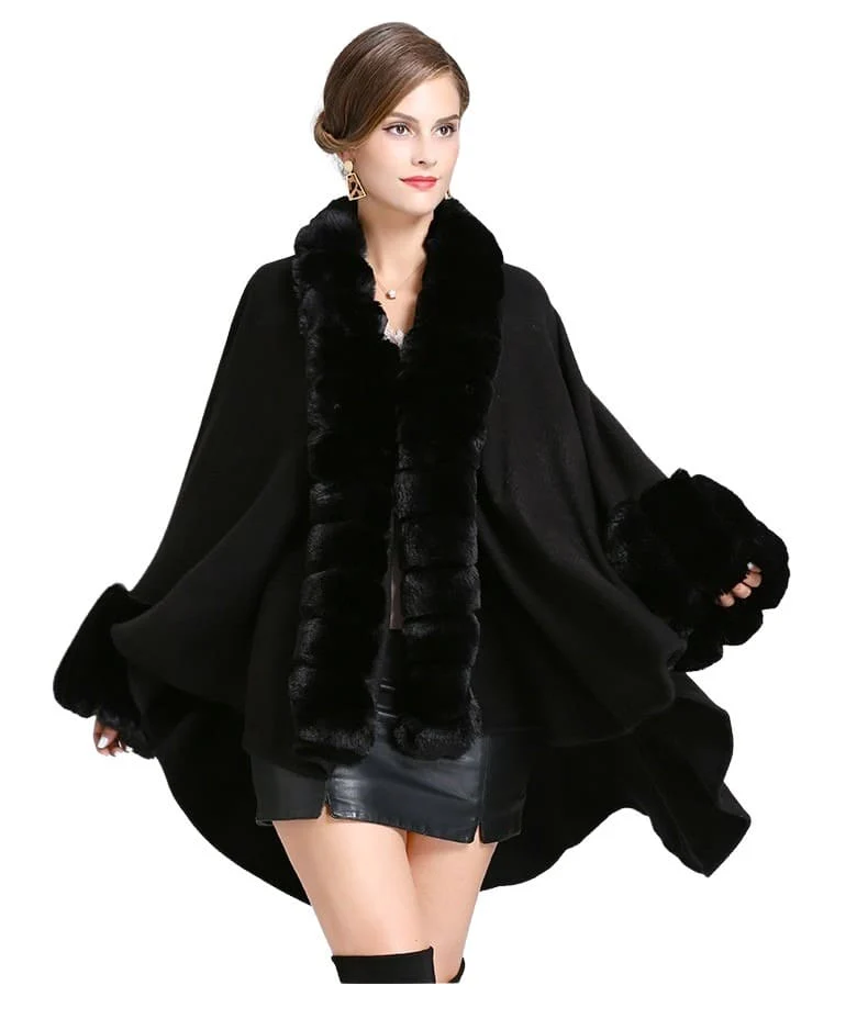 Manteau poncho femme – Image 5