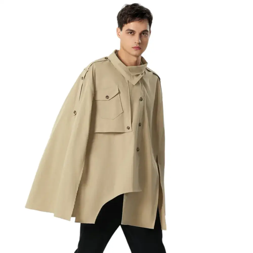 Manteau poncho homme – Image 4