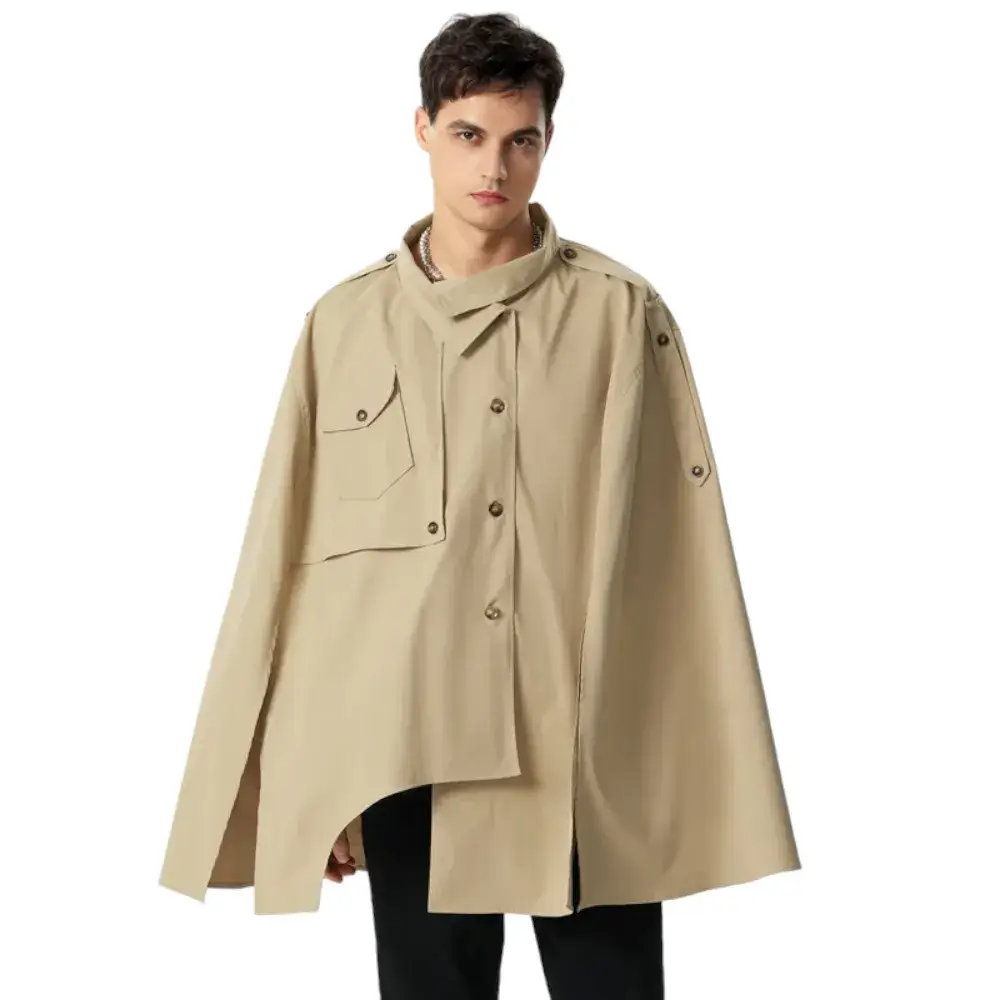 Manteau poncho homme