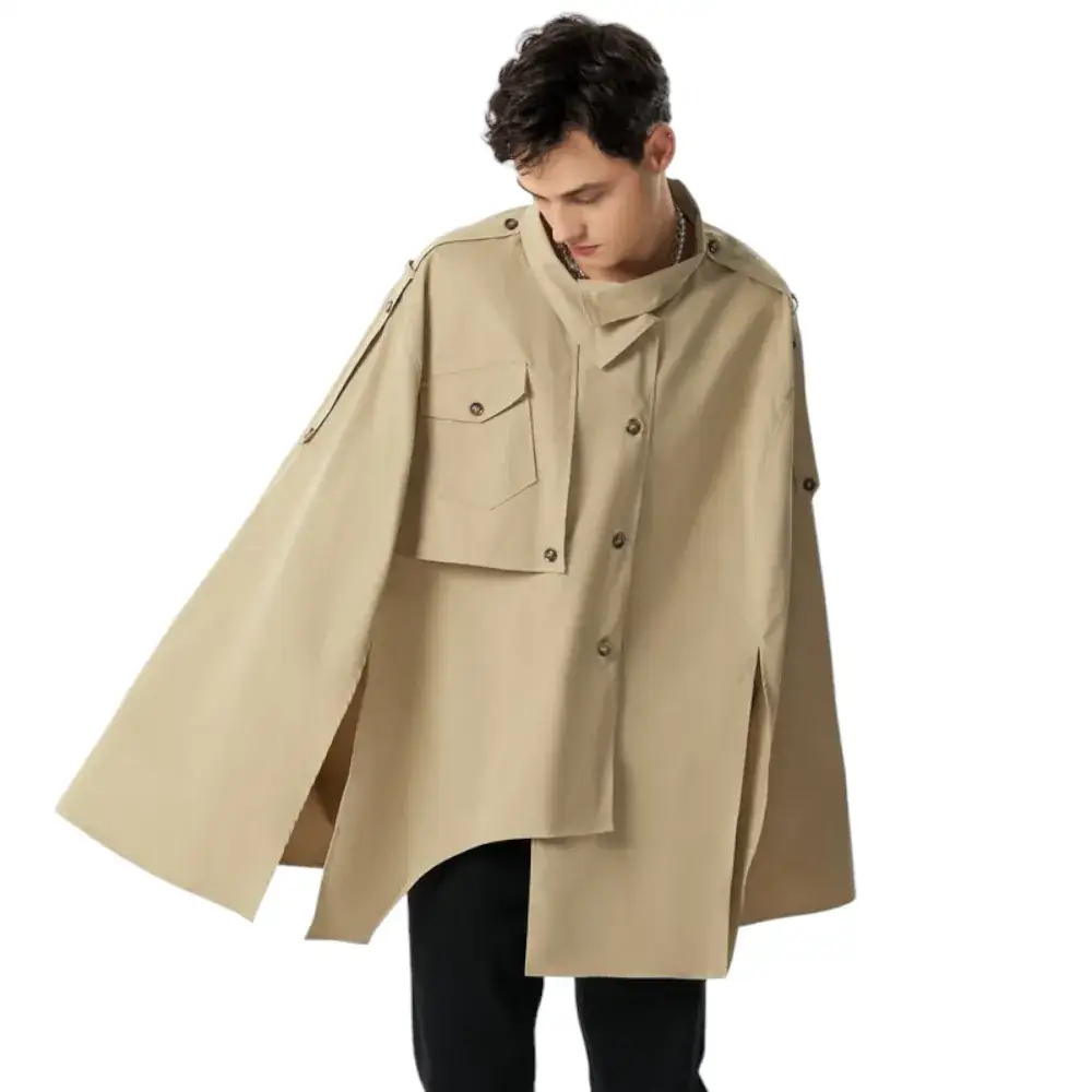Manteau poncho homme – Image 3