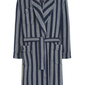 PRODIGY Bata Hombre Invierno Premium Forro Polar Rayas - Gris 604_20