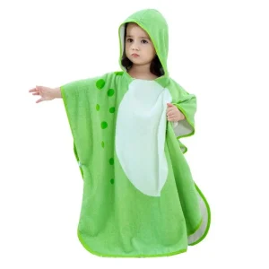 Peignoir poncho enfant