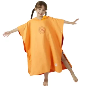 Poncho à capuche pour enfant