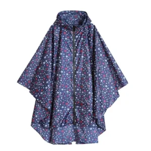 Poncho à capuche pour les femmes