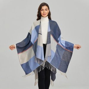 Poncho à Frange
