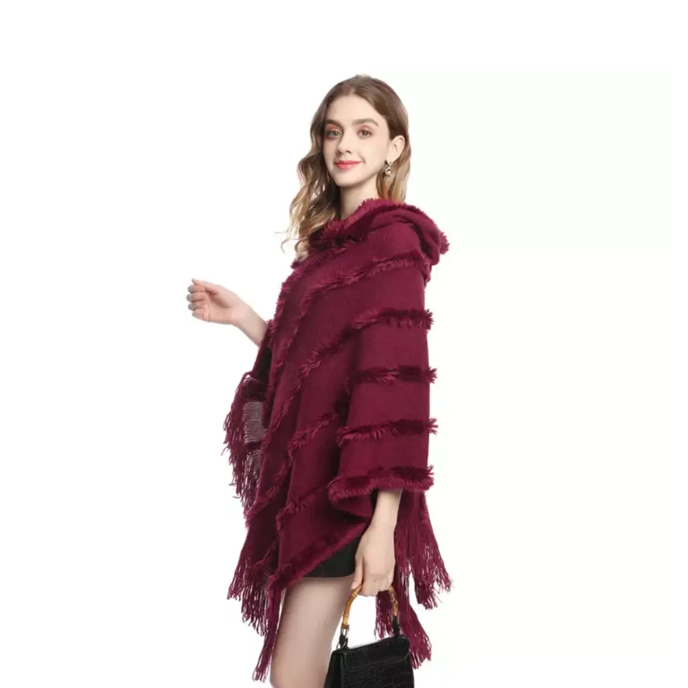 Poncho Avec Capuche – Image 6