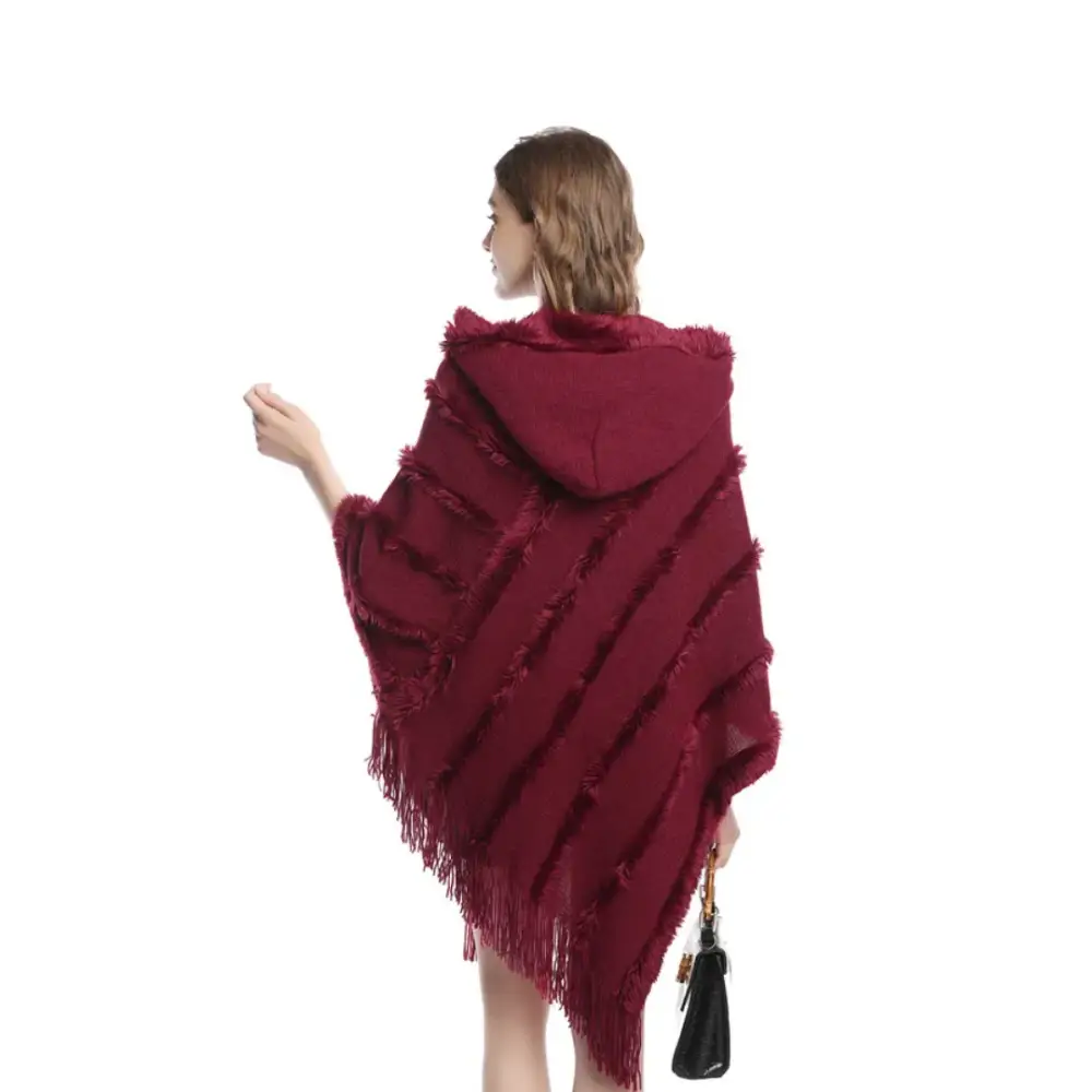 Poncho Avec Capuche – Image 3