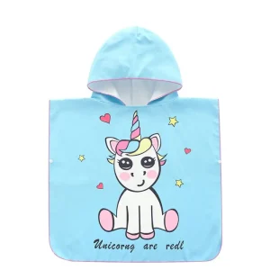 Poncho bain enfant confection